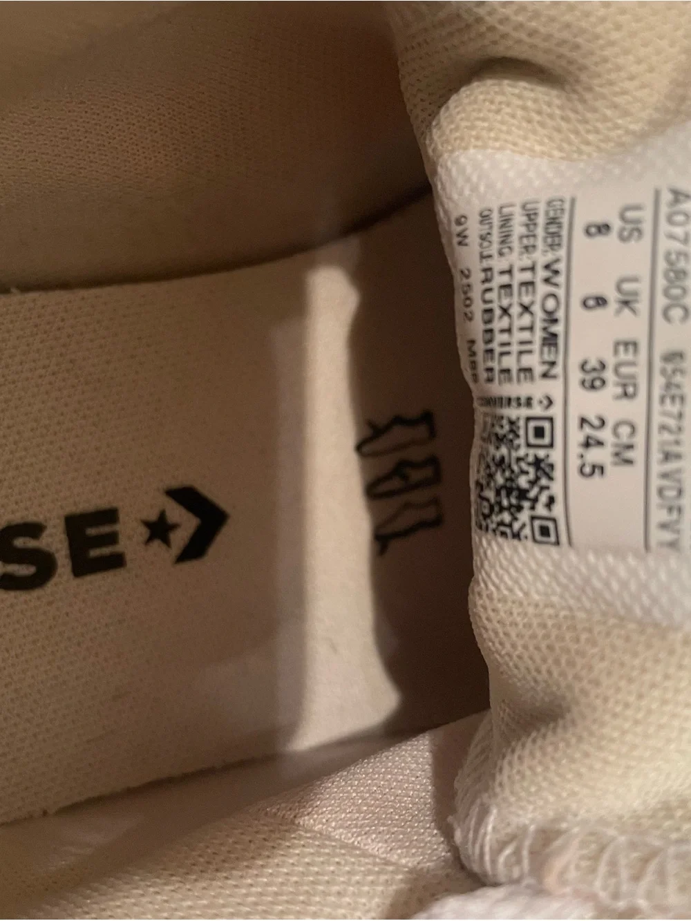 Converse All Star Platform Low Top Sneakers - Beige White